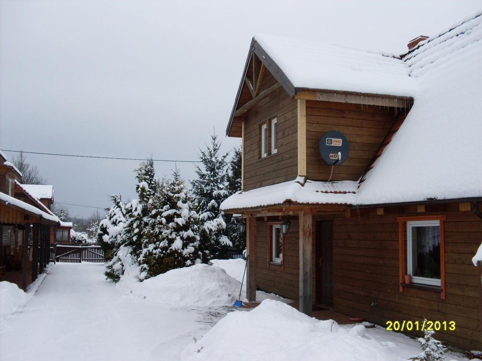 Domek Jaskółka Białowieża Exterior foto