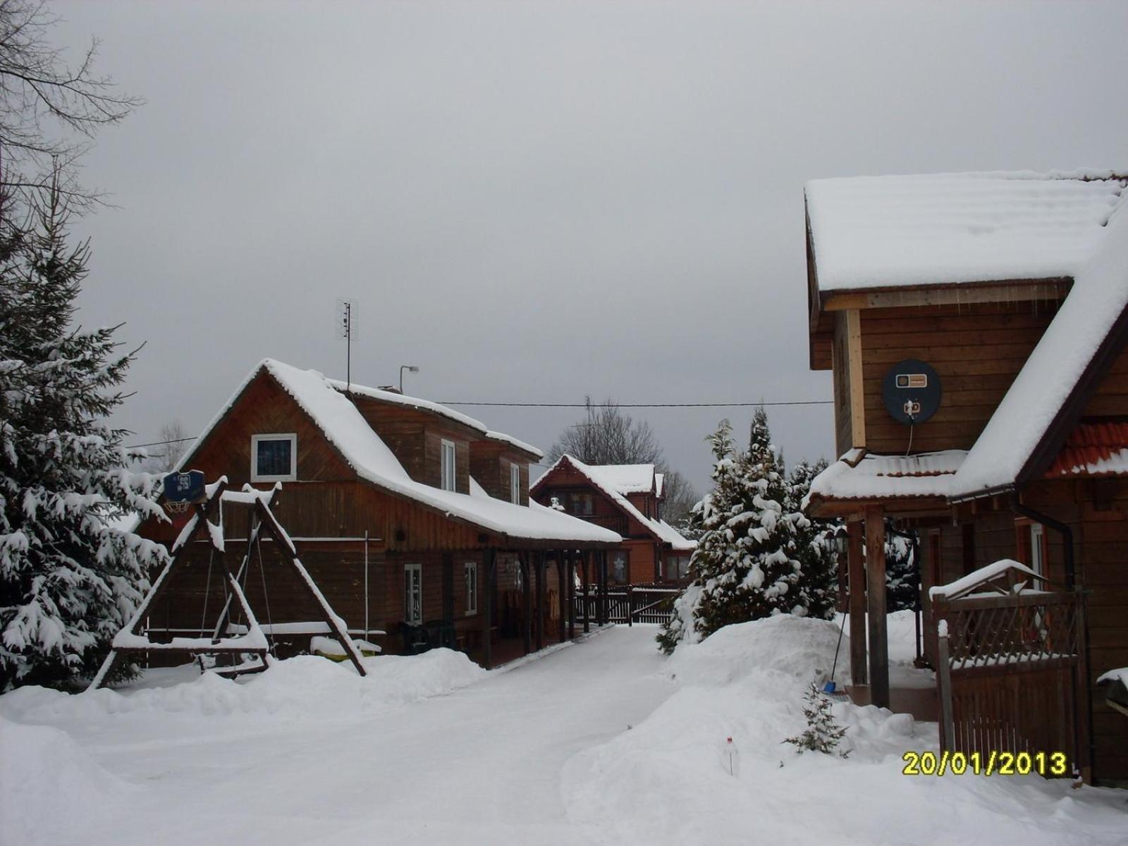 Domek Jaskółka Białowieża Exterior foto